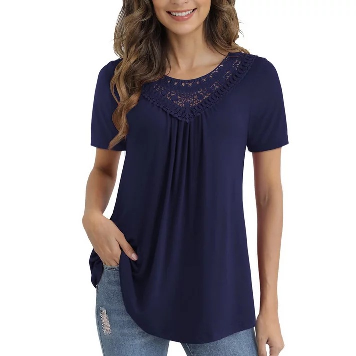 Women's Plus Size Tops Short Sleeve Shirt